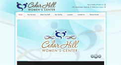 Desktop Screenshot of cedarhillwomen.com